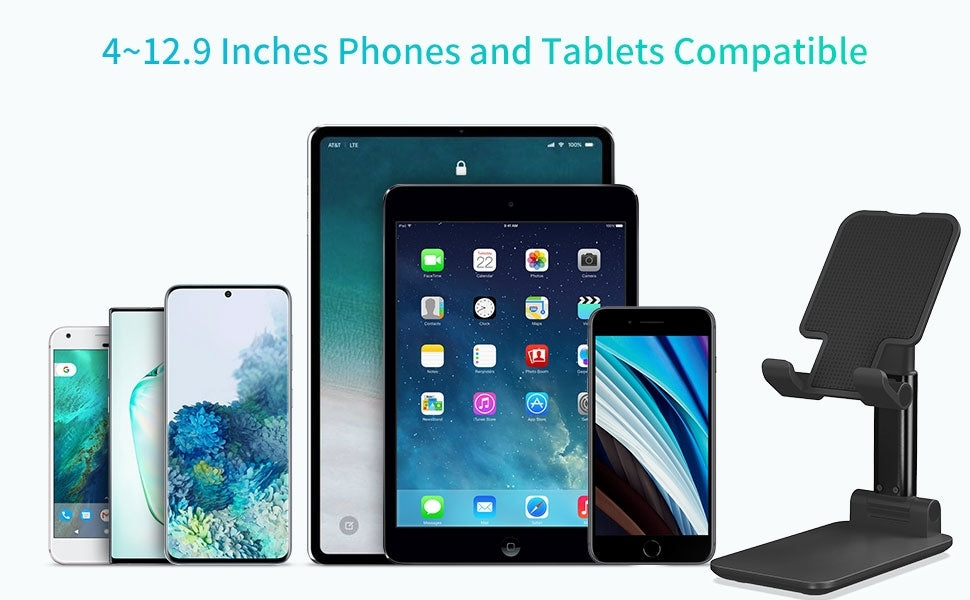 CHOETECH H88 Adjustable Desk Phone/Tablet Stand Black V28-ELECHOH88BK