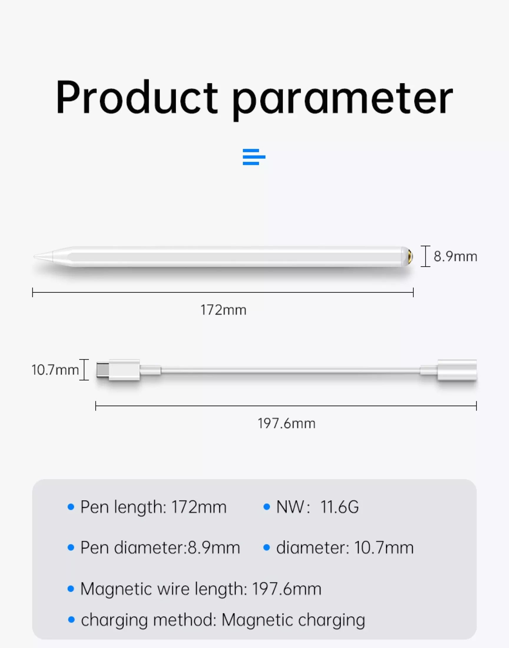 CHOETECH HG04 Automatic Capacitive Stylus Pen for iPad V28-ELECHOHG04