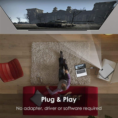 CHOETECH HUB-H10 USB-C To HDMI Braided Cable Adapter V28-ELECHOHUBH10