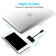CHOETECH HUB-M03 USB-C To HDMI Adapter(4K@60hz) with 60W PD Charging Port V28-ELECHOHUBM03