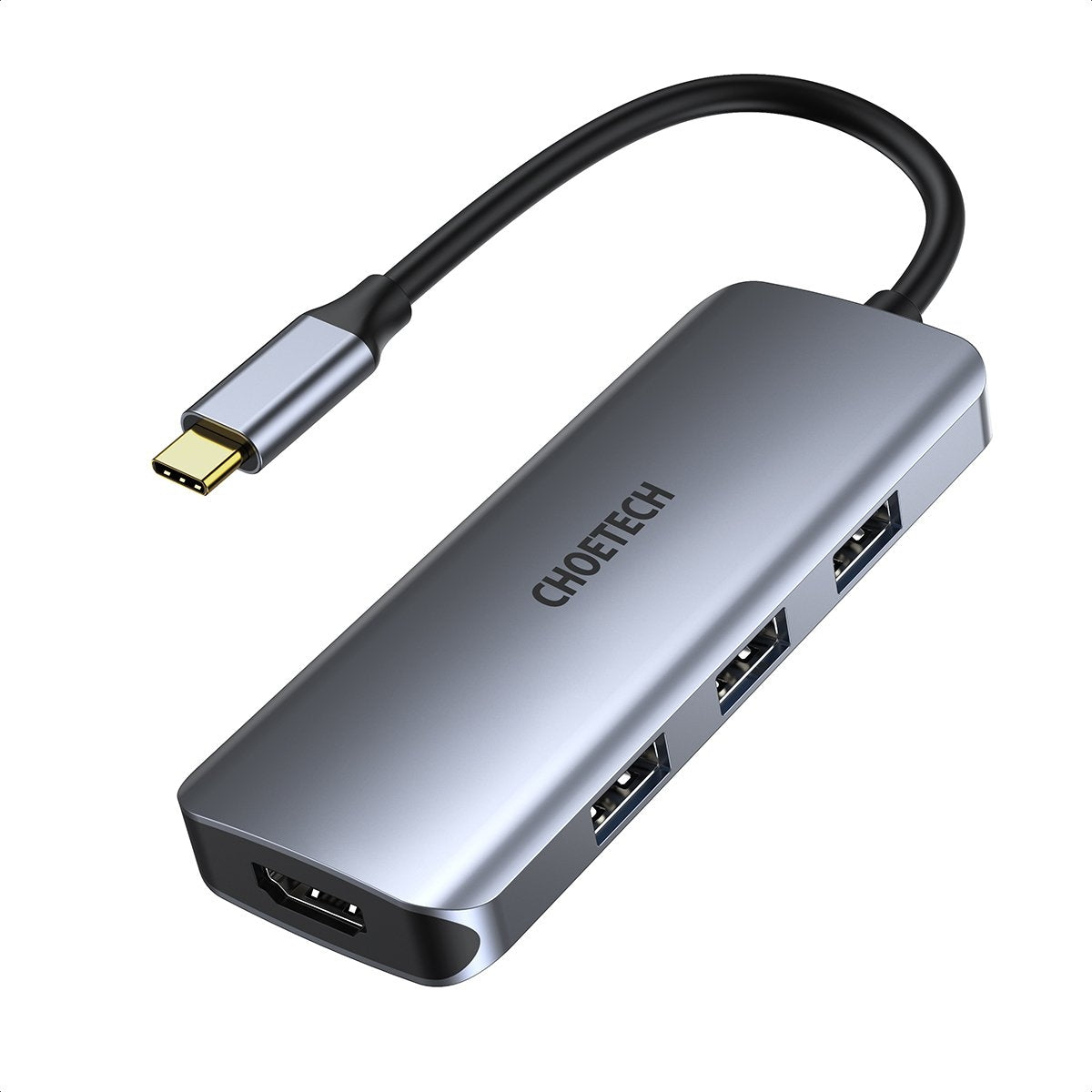 CHOETECH HUB-M19 USB-C 7-in-1 Multifunction Adapter V28-ELECHOHUBM19