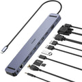 CHOETECH HUB-M20 USB-C 11-in-1 Multifunction Adapter V28-ELECHOHUBM20