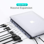 CHOETECH HUB-M20 USB-C 11-in-1 Multifunction Adapter V28-ELECHOHUBM20