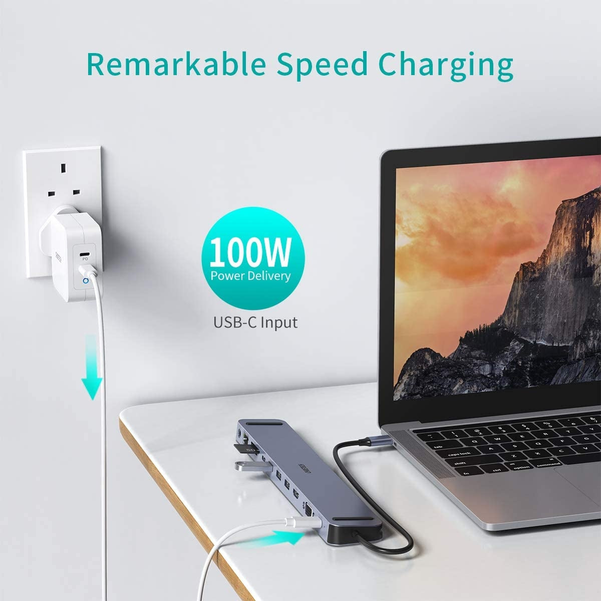 CHOETECH HUB-M20 USB-C 11-in-1 Multifunction Adapter V28-ELECHOHUBM20