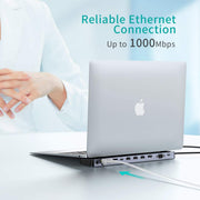 CHOETECH HUB-M20 USB-C 11-in-1 Multifunction Adapter V28-ELECHOHUBM20