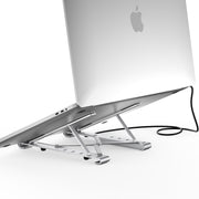 CHOETECH HUB-M43 7-in-1 USB-C Multiport Adapter with Foldable Laptop Stand V28-ELECHOHUBM43