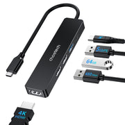 CHOETECH HUB-M80 Hub 5-in-1 Multifunctional Hub V28-ELECHOHUBM80