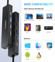 CHOETECH HUB-M80 Hub 5-in-1 Multifunctional Hub V28-ELECHOHUBM80