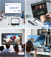 CHOETECH HUB-M80 Hub 5-in-1 Multifunctional Hub V28-ELECHOHUBM80