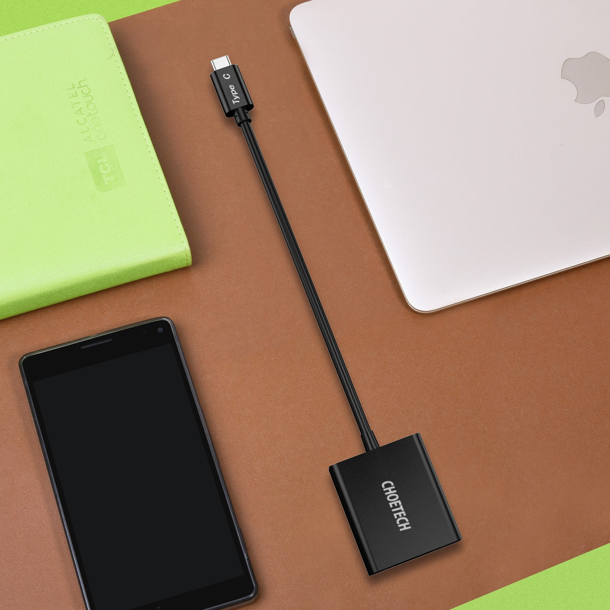 Choetech HUB-V01 USB C to VGA Adapter V28-ELECHOHUBV01