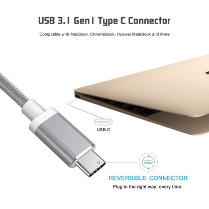 CHOETECH HUB-V02 USB-C to VGA & USB Multiport Adapter V28-ELECHOHUBV02