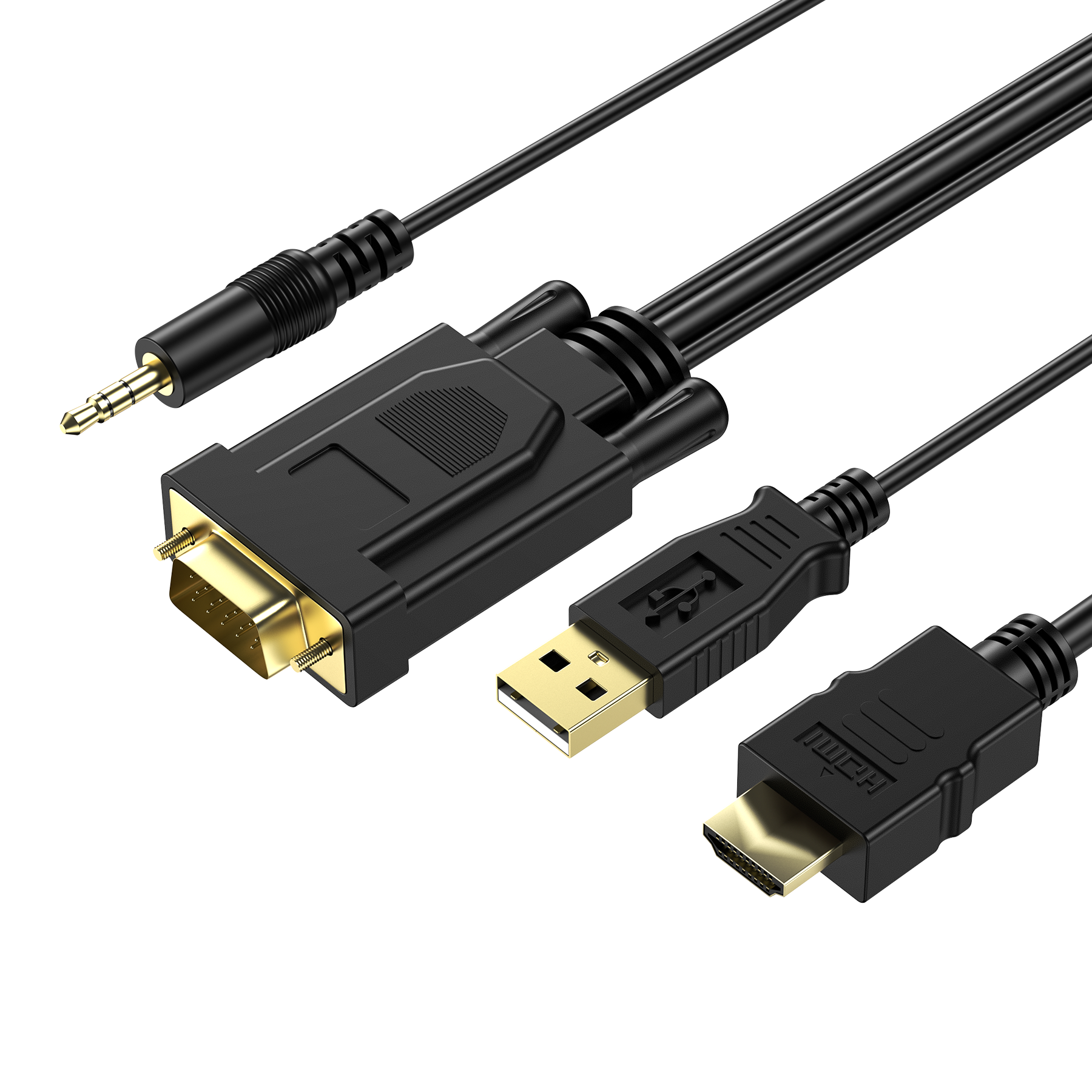 Choetech HV-001 HDMI to VGA 1.8m V28-ELECHOHV001