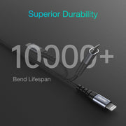 CHOETECH IP0039 USB-C To iPhone MFi Certified Cable 1.2M V28-ELECHOIP0039
