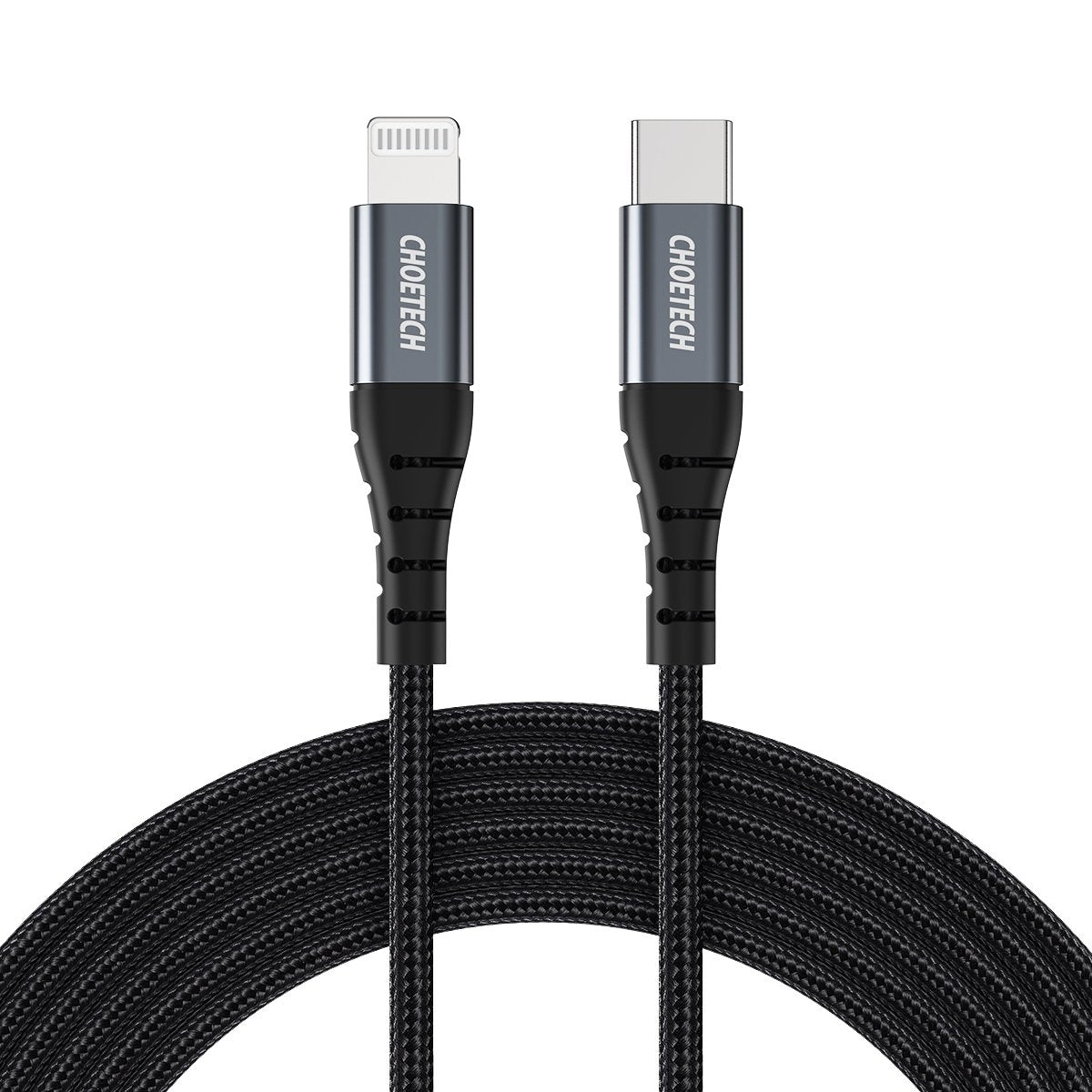 CHOETECH IP0039 USB-C To iPhone MFi Certified Cable 1.2M V28-ELECHOIP0039