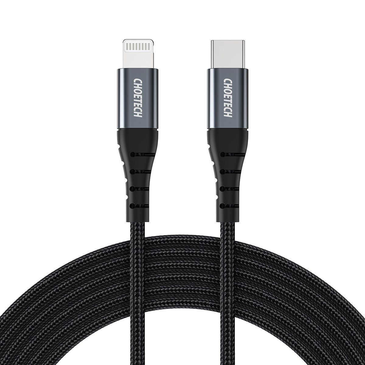CHOETECH IP0041 USB-C To iPhone MFi Certified Cable 2M V28-ELECHOIP0041