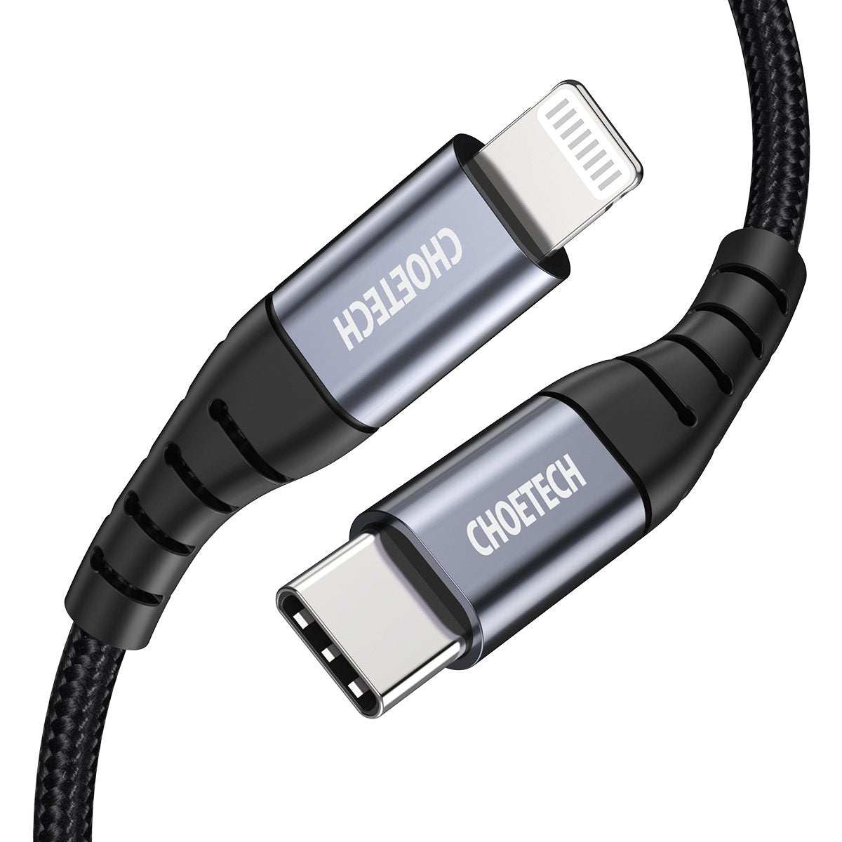 CHOETECH IP0041 USB-C To iPhone MFi Certified Cable 2M V28-ELECHOIP0041