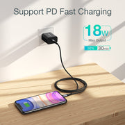 CHOETECH IP0041 USB-C To iPhone MFi Certified Cable 2M V28-ELECHOIP0041