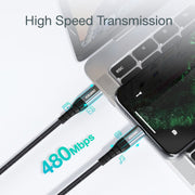 CHOETECH IP0041 USB-C To iPhone MFi Certified Cable 2M V28-ELECHOIP0041