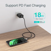 CHOETECH IP0042 USB-C MFI Certified iPhone Cable 3M V28-ELECHOIP0042
