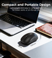 Choetech KB-002-BK 3-Level Adjustable 1600 DPI Wireless Mouse (Black) V28-ELECHOKB002BK