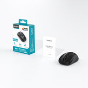 Choetech KB-002-BK 3-Level Adjustable 1600 DPI Wireless Mouse (Black) V28-ELECHOKB002BK