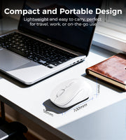 Choetech KB-002-WH single-mode 2.4G wireless mouse, white V28-ELECHOKB002WH