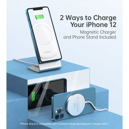 CHOETECH MA00117-SL MagLeap Magnetic Wireless Charger with Stand and AC Adapter V28-ELECHOMA00117SL