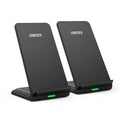 CHOETECH MIX00093 Fast Wireless Charging Stand 10W Qi-Certified T524S 2-Pack V28-ELECHOMIX00093