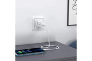 CHOETECH MIX00109 USB-C PD 20W AC Charger Adapter 2-Pack White V28-ELECHOMIX00109