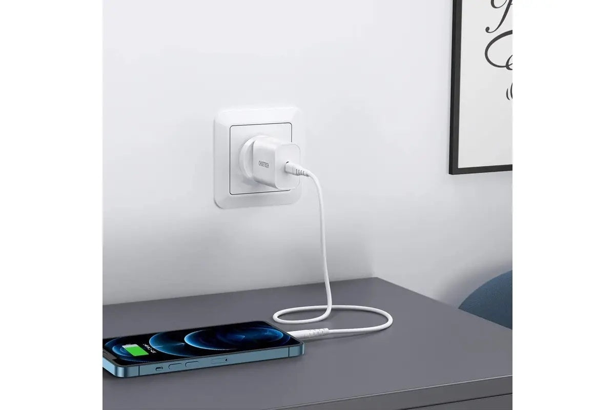 CHOETECH MIX00109 USB-C PD 20W AC Charger Adapter 2-Pack White V28-ELECHOMIX00109
