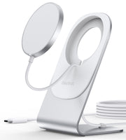 CHOETECH MIX00117SL Magasafe Fast Wireless Charger Stand Holder For iPhone 13/12 (H047+T517) V28-ELECHOMIX00117SL