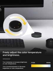 CHOETECH MIX-E1129 Wireless Controlled LED Lamp Monitor Lighting x2 bars V28-ELECHOMIXE1129