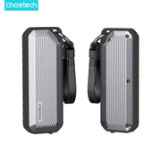 CHOETECH MSE004-GY USB3.2 Chips M.2 NVME / SATA SSD Protocol 10Gbps Transfer Speed Enclosure with IP65 V28-ELECHOMSE004GY