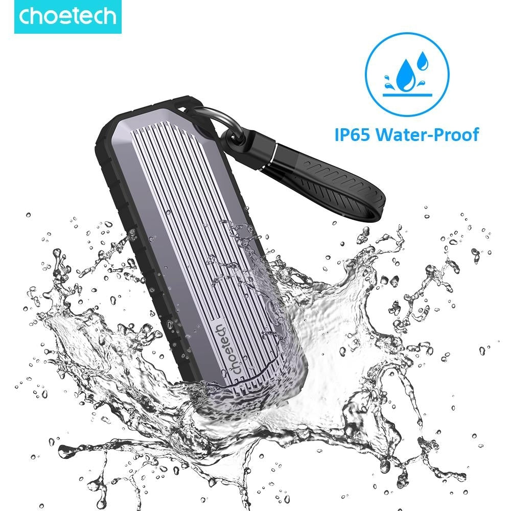 CHOETECH MSE004-GY USB3.2 Chips M.2 NVME / SATA SSD Protocol 10Gbps Transfer Speed Enclosure with IP65 V28-ELECHOMSE004GY