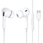 Choetech OC-A011 USB-C In-Ear Headphones 1.2m - White V28-ELECHOOCA011