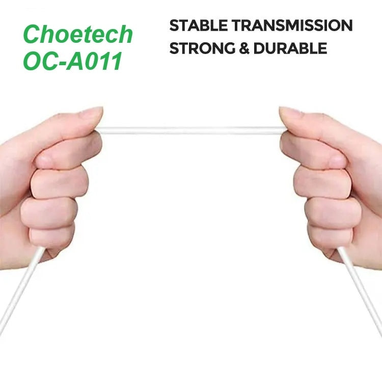 Choetech OC-A011 USB-C In-Ear Headphones 1.2m - White V28-ELECHOOCA011