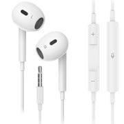 Choetech OC-A016 3.5mm lateral in ear Stereo sound Wired Headphones White V28-ELECHOOCA016