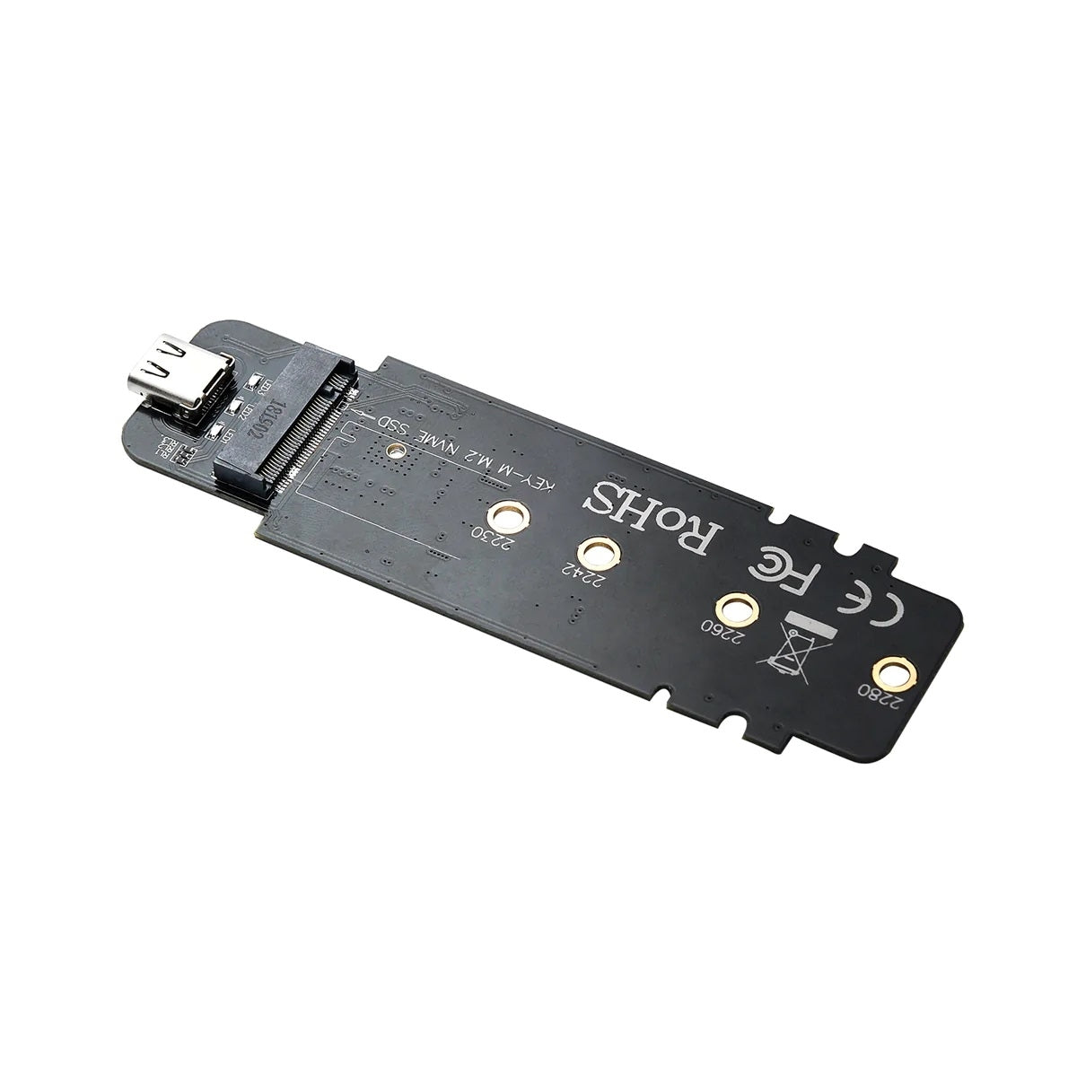 CHOETECH PC-HDE02 M.2 to USB SSD Reader (Enclosure only) Supports M-Key (PCI-E NVMe-based) V28-ELECHOPCHDE02