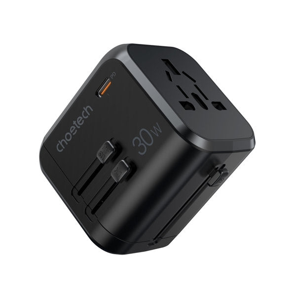 CHOETECH PD5008 30W Fast Universal GaN Travel Charger V28-ELECHOPD5008