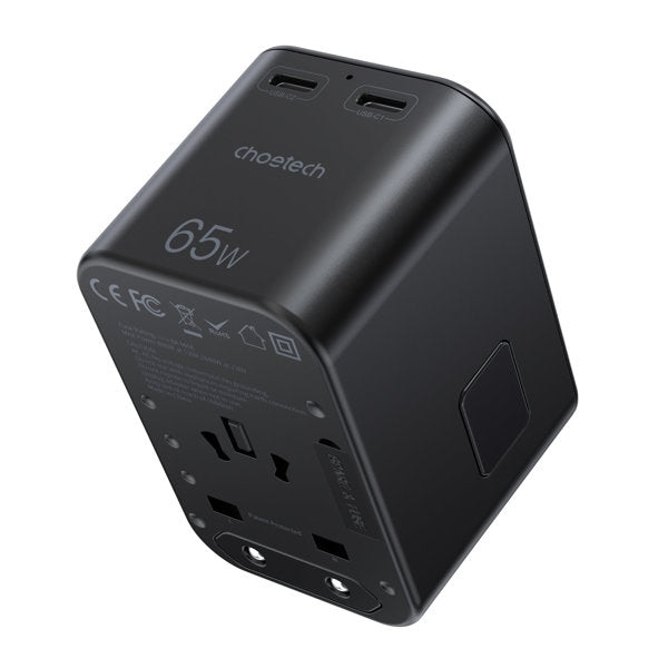 CHOETECH PD5009 65W PD Travel Wall Charger V28-ELECHOPD5009