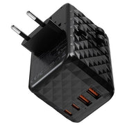 CHOETECH PD6028 2C+2A+AC 5 Ports GaN Tech PD100W Travel Wall Charger V28-ELECHOPD6028