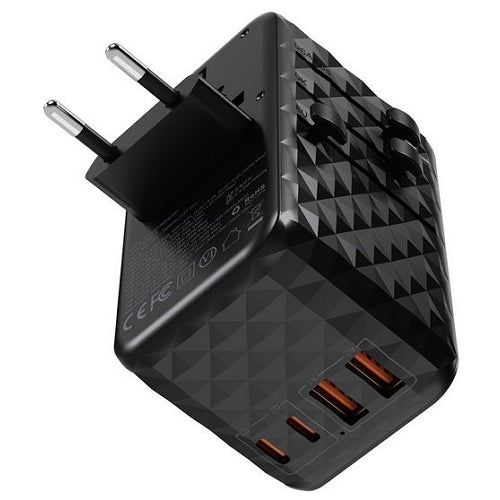 CHOETECH PD6028 2C+2A+AC 5 Ports GaN Tech PD100W Travel Wall Charger V28-ELECHOPD6028