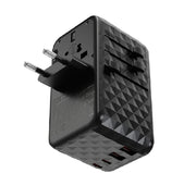 CHOETECH PD6028 2C+2A+AC 5 Ports GaN Tech PD100W Travel Wall Charger V28-ELECHOPD6028