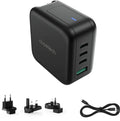 CHOETECH PD6055 GAN USB-C + USB-A 70w Travel Charger (US/EU/UK/AU) V28-ELECHOPD6055