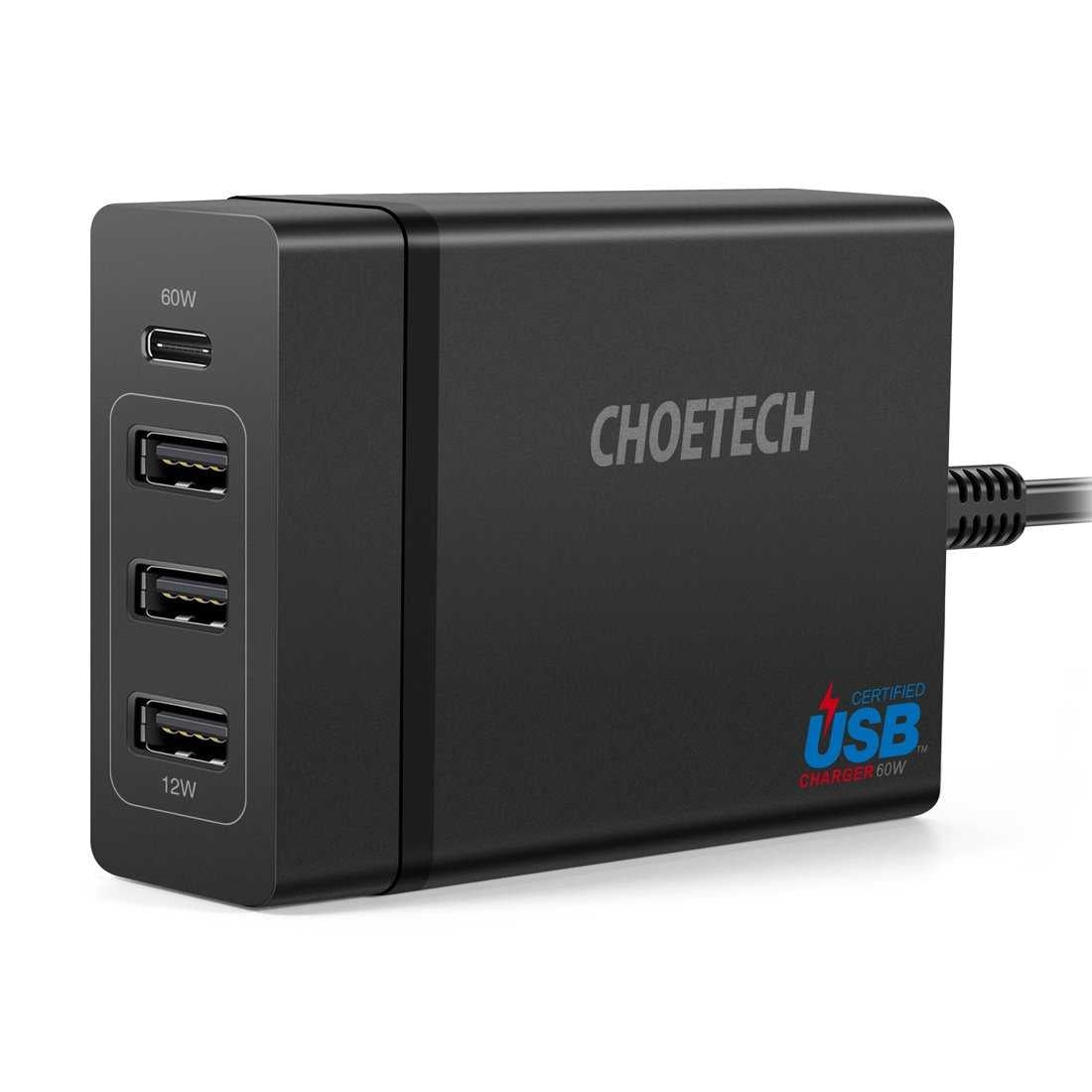 CHOETECH PD72 Power Delivery Charger V28-ELECHOPD72