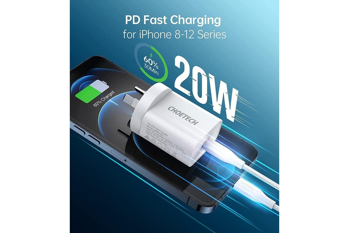 Choetech Q5004 PD Fast Type C Wall Charger 20W V28-ELECHOQ5004