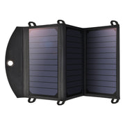 CHOETECH SC001 19W Portable Solar Panel Charger SunPower Panels Dual USB Charger for Camping/RV/Outdoors V28-ELECHOSC001