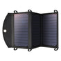 CHOETECH SC001 19W Portable Solar Panel Charger SunPower Panels Dual USB Charger for Camping/RV/Outdoors V28-ELECHOSC001