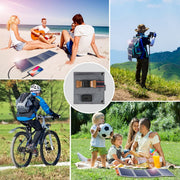 CHOETECH SC004 14W USB Foldable Solar Powered Charger V28-ELECHOSC004