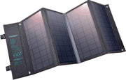 Choetech SC006 Solar Panel Portable Charger 40W 18V USB C Solar Panels Charger with USB C PD 30W V28-ELECHOSC006